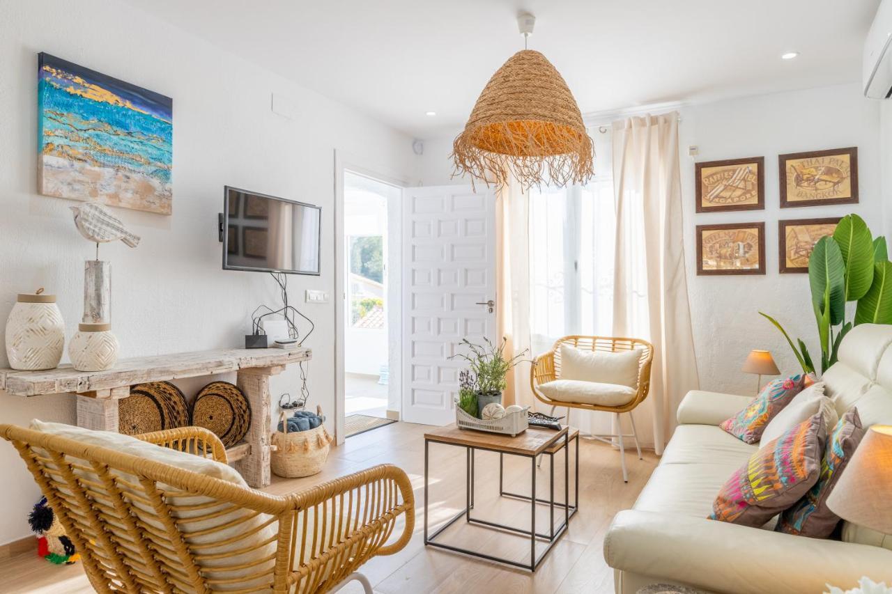 El Pinito Moraira Villa Bagian luar foto