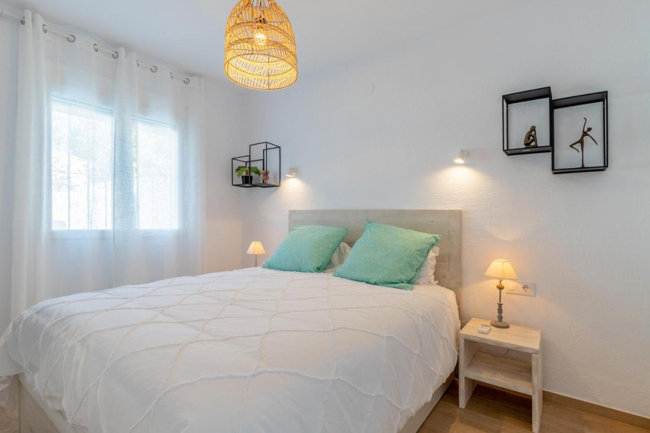 El Pinito Moraira Villa Bagian luar foto