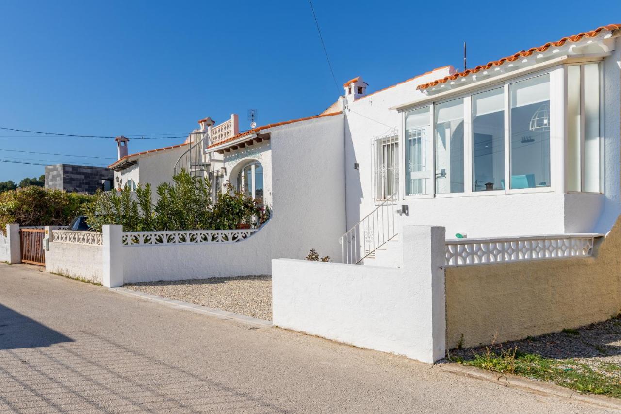 El Pinito Moraira Villa Bagian luar foto